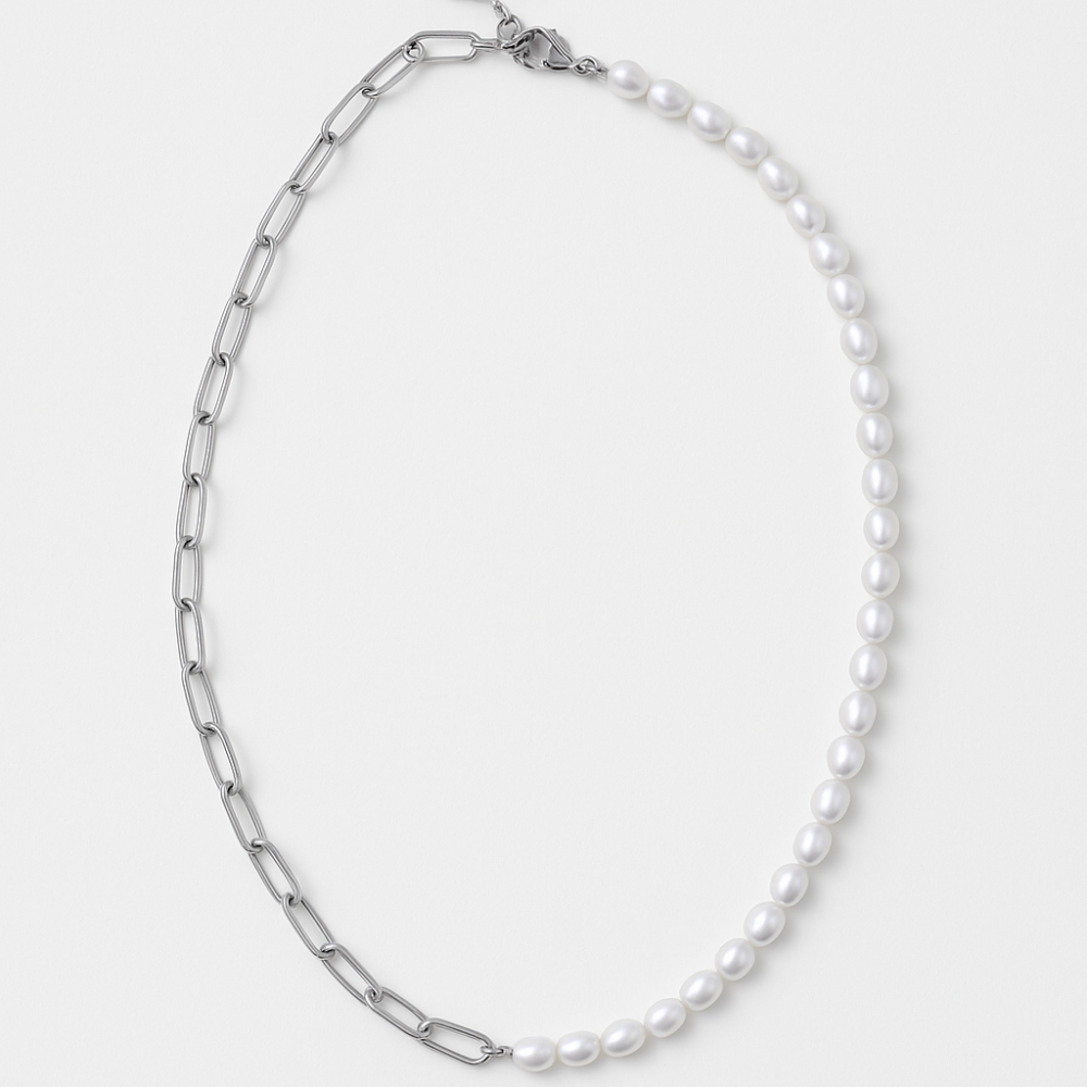 Κομψό Κολιέ Μαργαριταριών